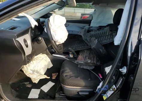 2017 Toyota Corolla L z USA, uszkodzony, nr VIN 2T1BURHE4HC815420